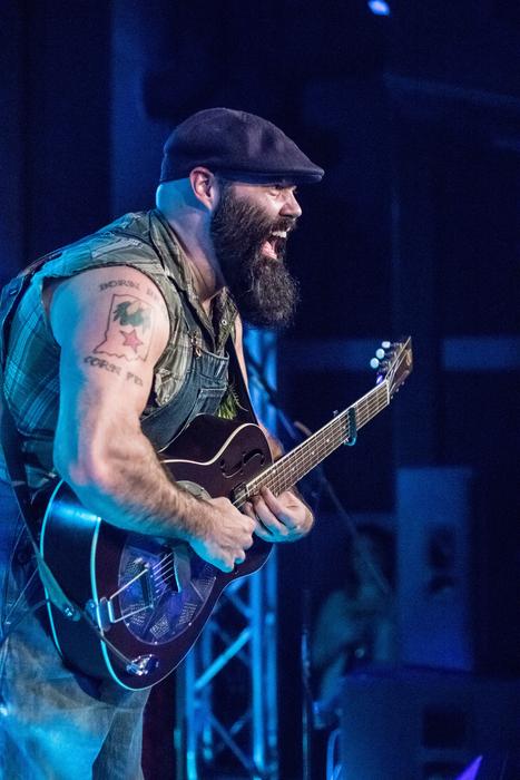 Musician Guitar Face