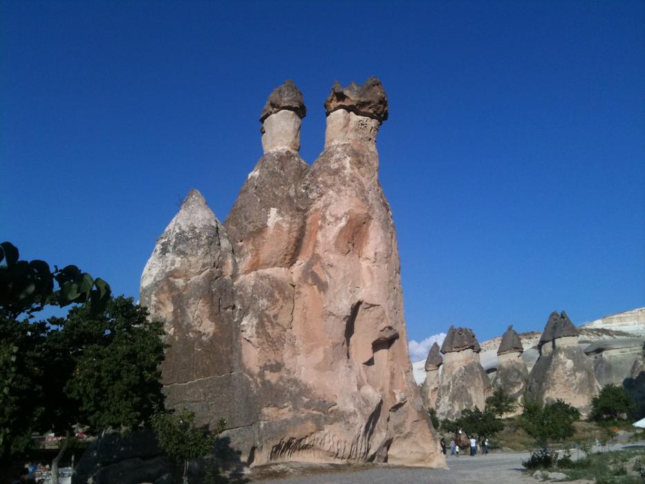stones turkey landscape view