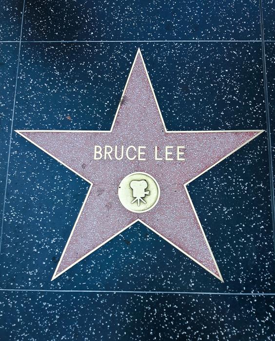 Walk Of Fame Bruce Lee Los Angeles
