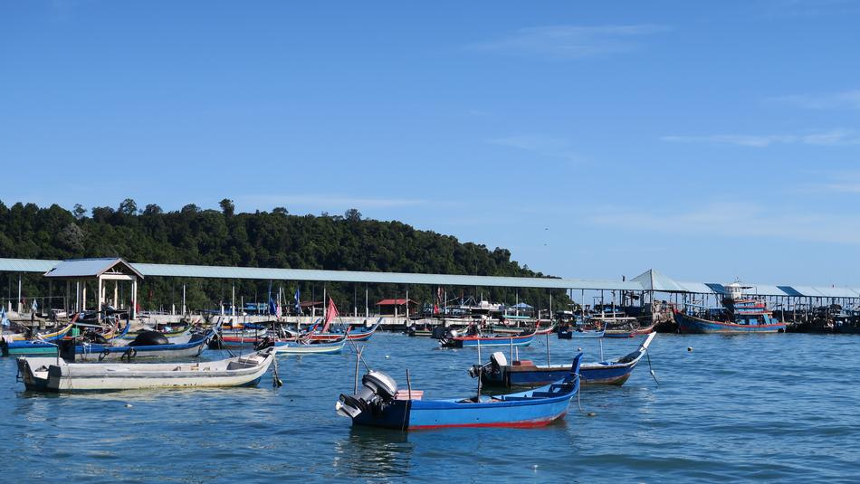 Boats in Asia Malaysia