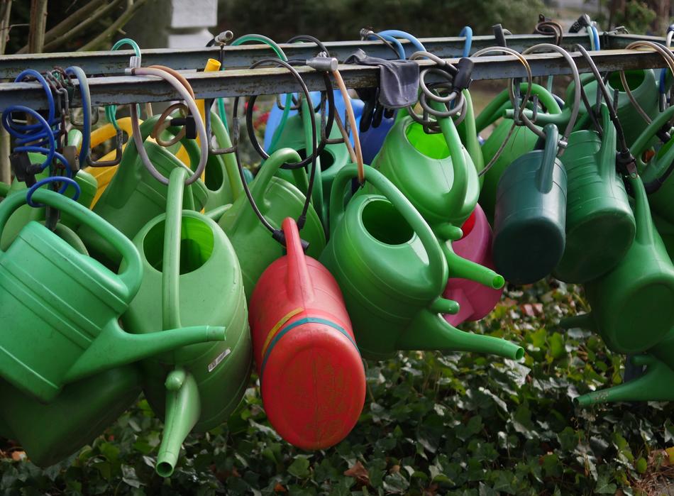 Watering Cans Colorful Irrigation