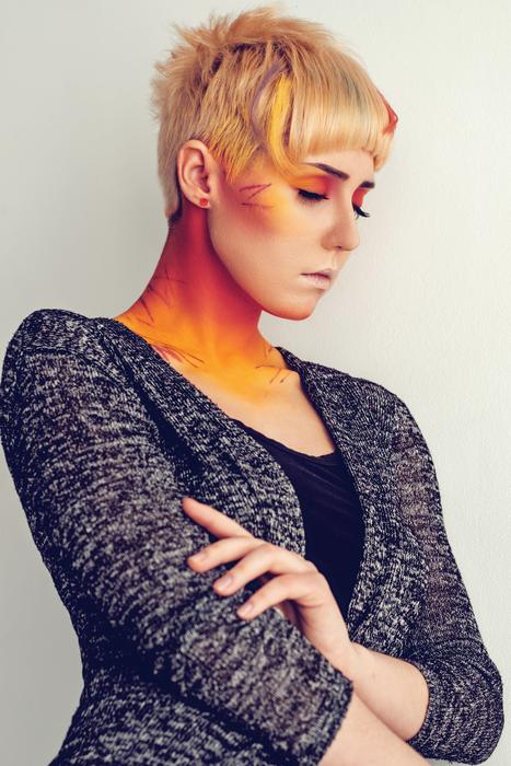 model emotion photoshop