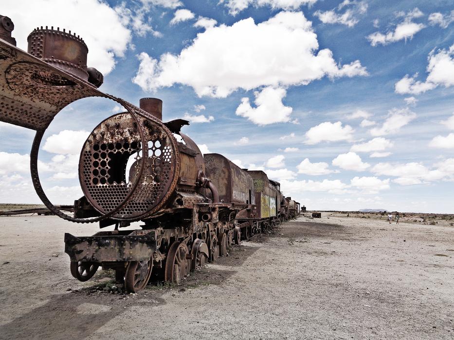 Cemetery Of Trains Uyuni The Salar
