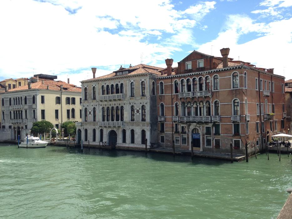 landscape of Channels in Venice