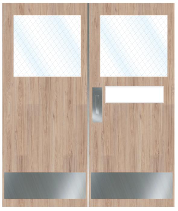 hospital double doors