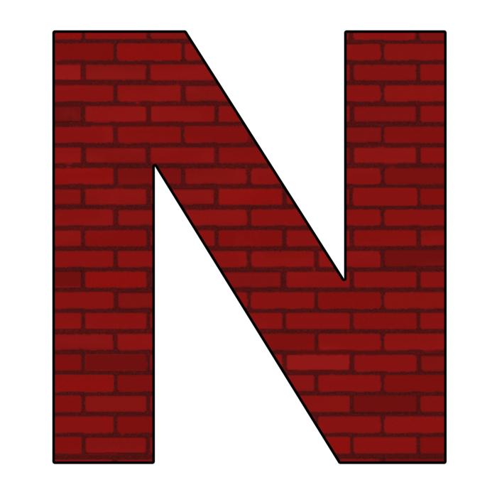 n alphabet letter abc transparent