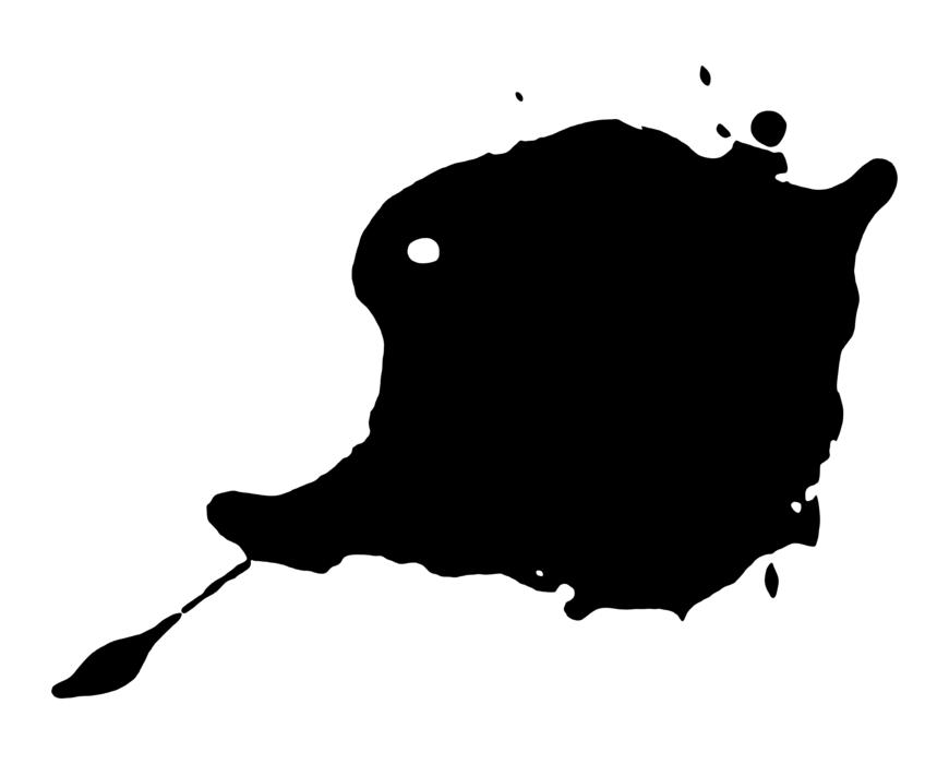 paint splatter splash ink drop