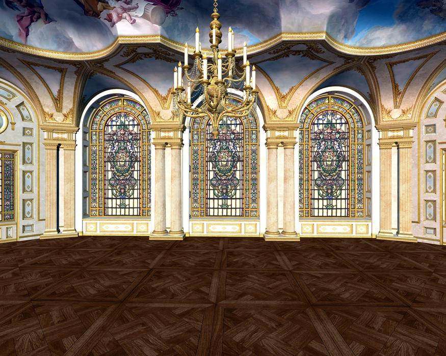ballroom elegant royal palace