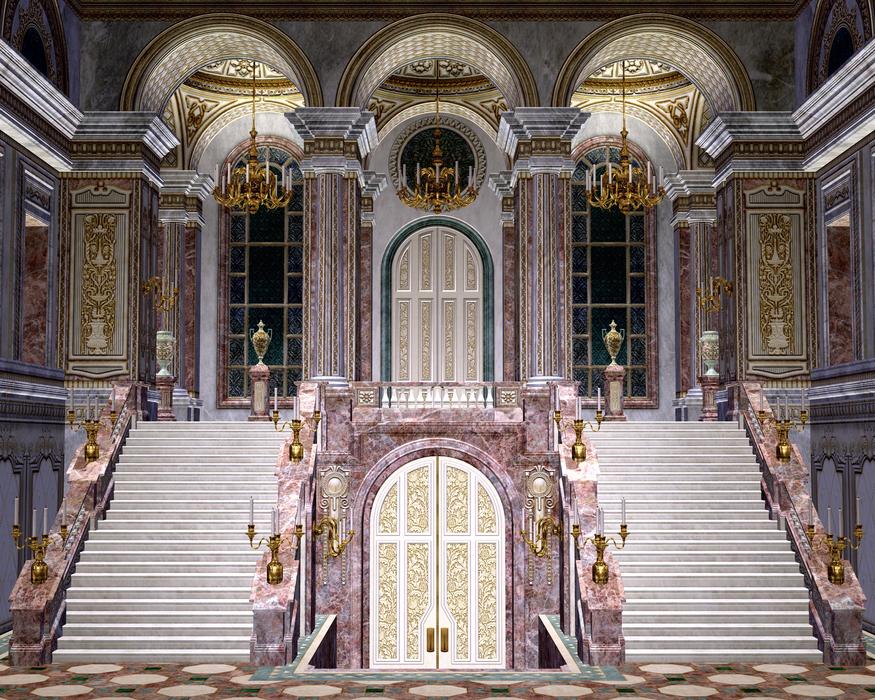 staircase ballroom luxury interior