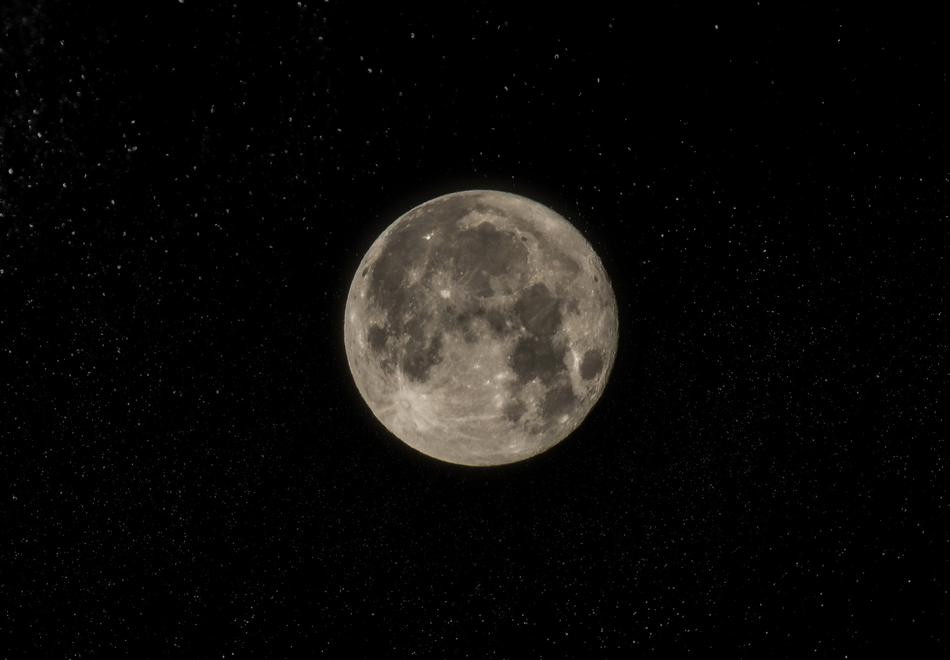 Black Full Moon Midnight