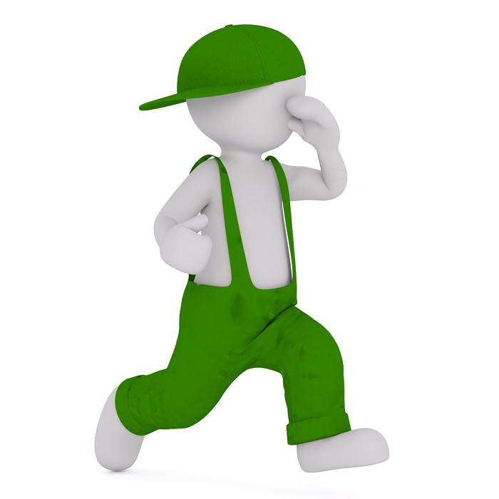 males 3d model isolated 3d model