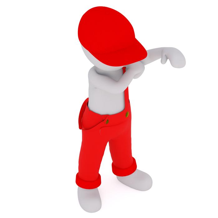 isolated 3d model suit