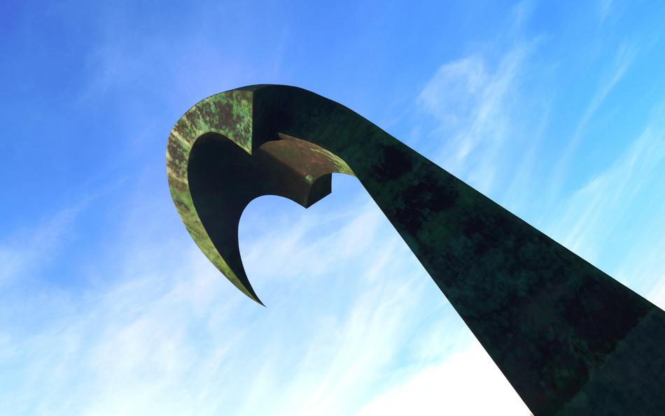 contemporary stone sculpture