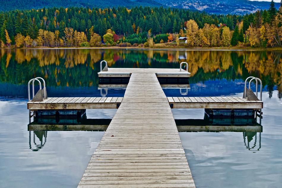 Pier Jetty Reflection