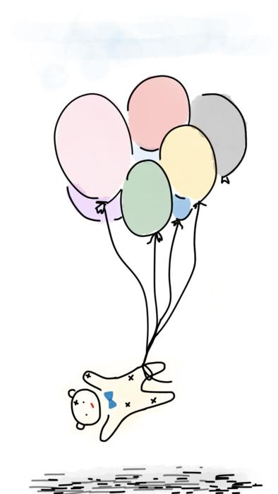 balloons teddy teddy bear
