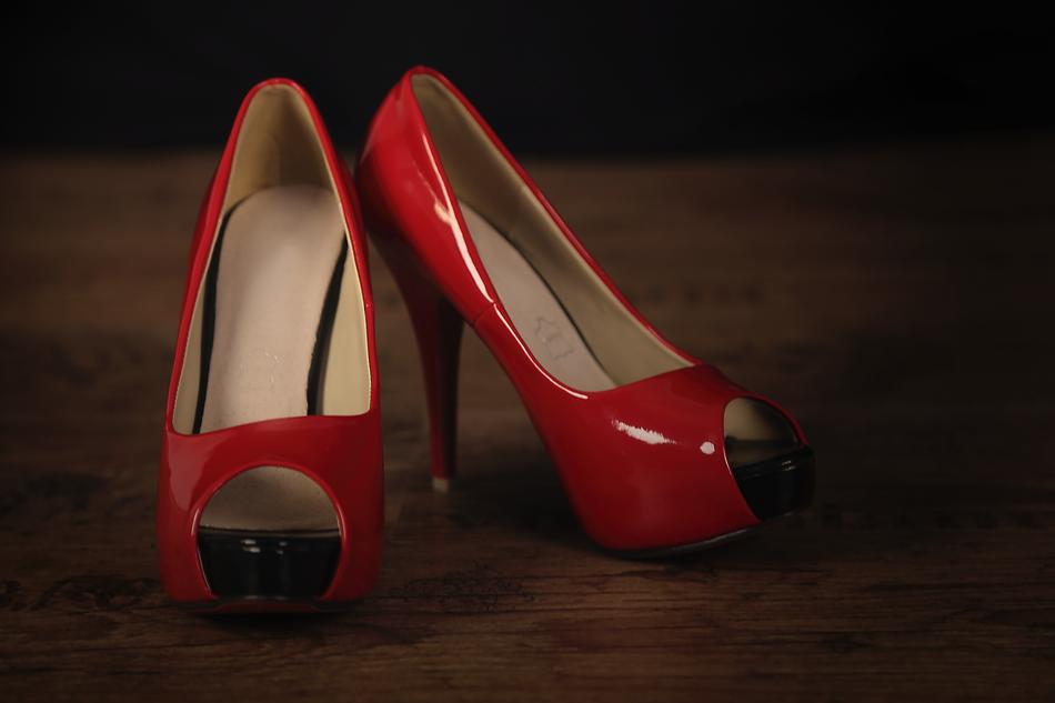Parquet Shoes Pumps