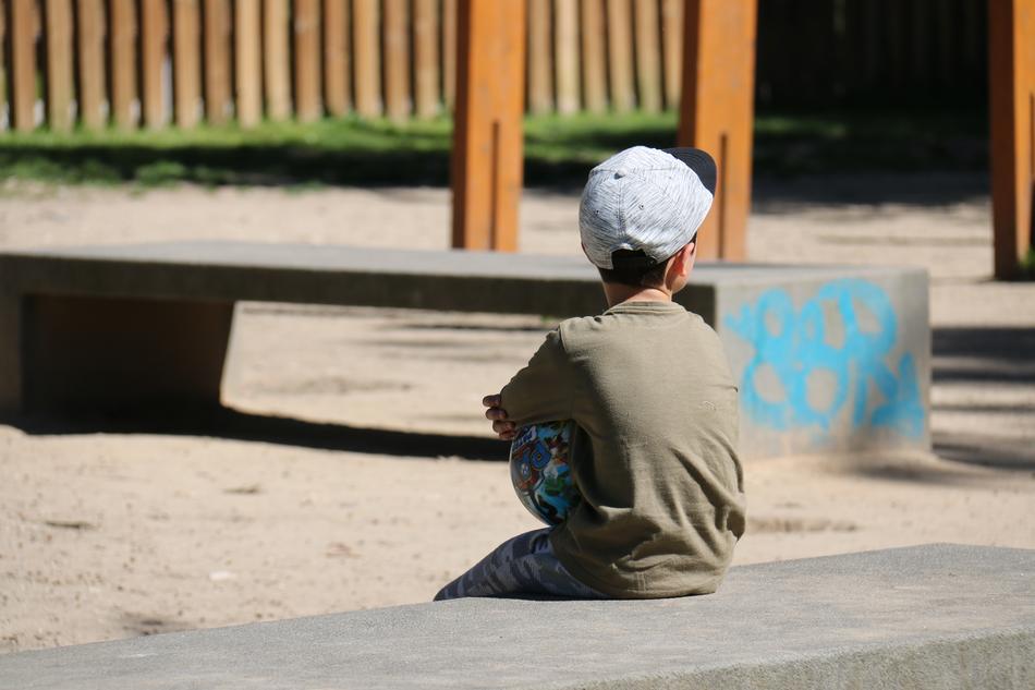 Wait Boy with ball