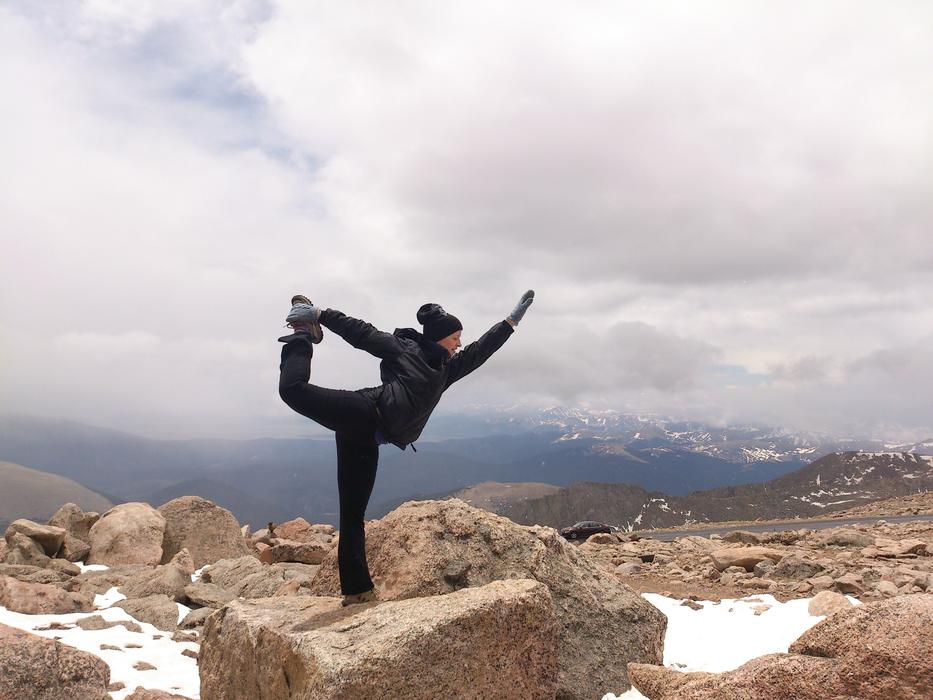 Yoga Hiking Outdoor