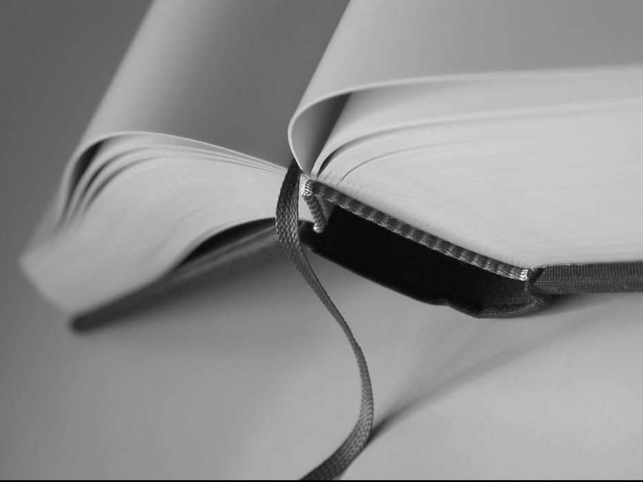 Open Book Close Up Bookmark
