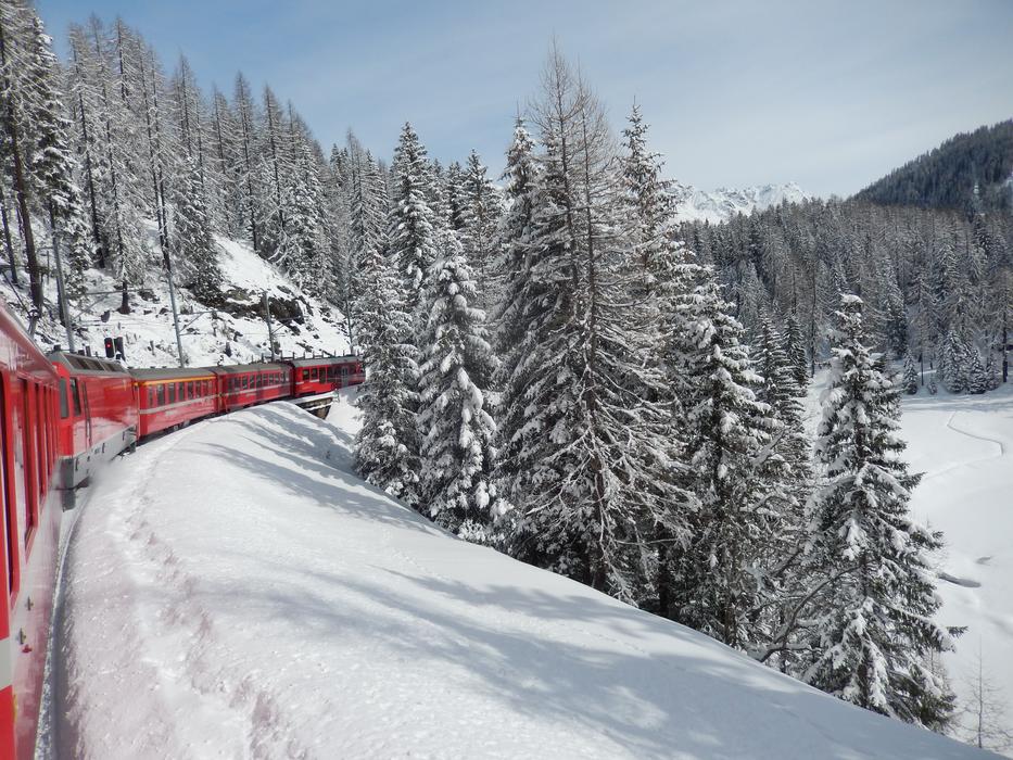 Rähtische Railway Graubünden