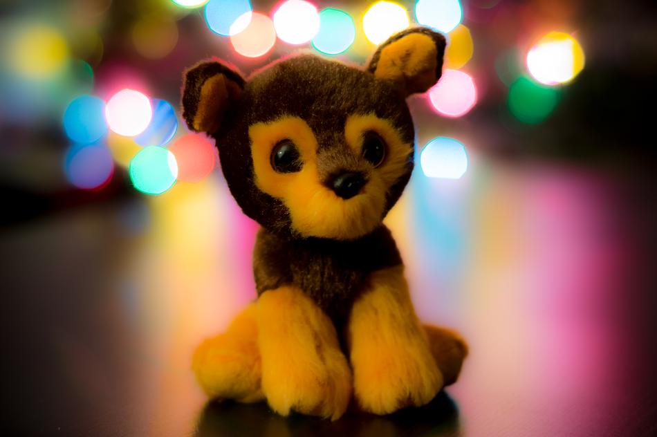Dog Christmas toy