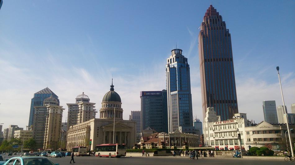 China Tianjin Tall Buildings