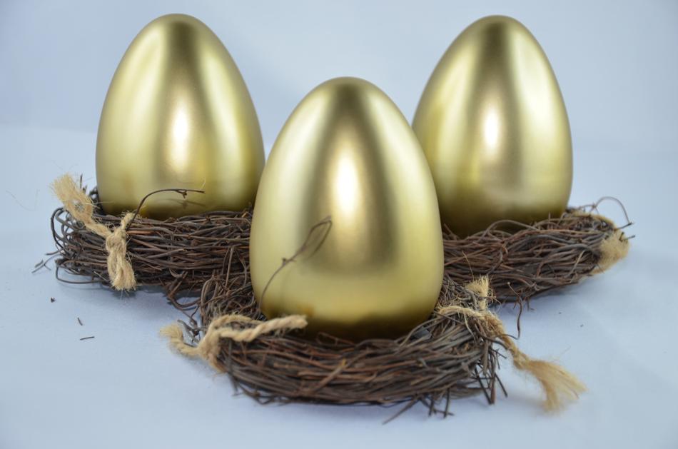 Egg Easter Gold