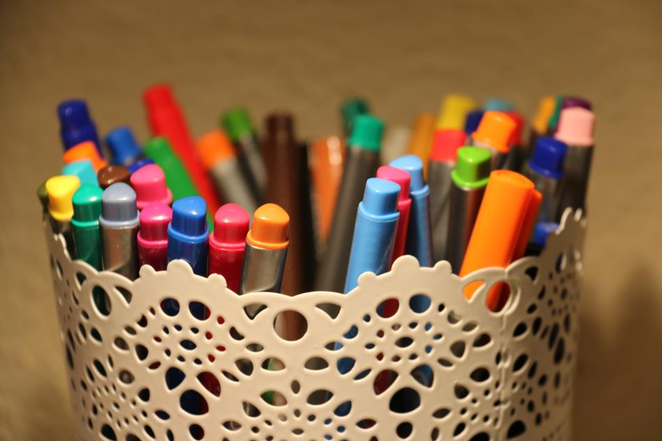 Pens Colors Colorful