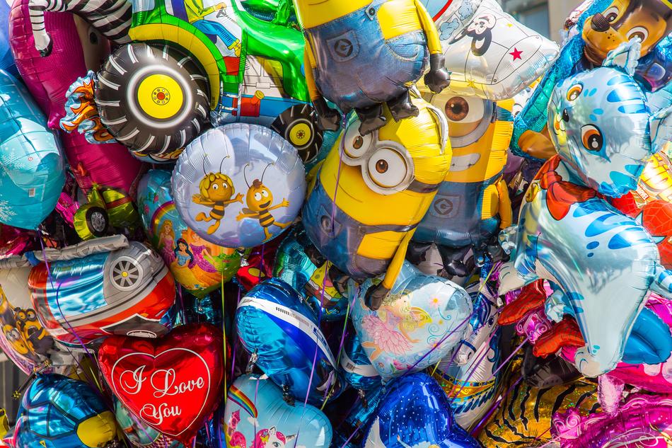 Balloon Year Market Bloat Colorful