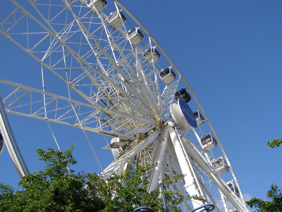 Ferris Wheel Cape Town view