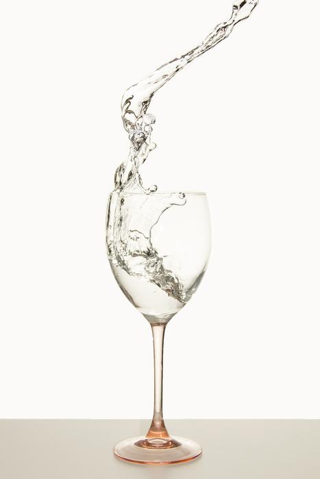 Water Glass Splashes