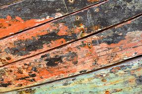 Texture Painting red green
