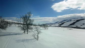 Porsanger Lakselv Snow