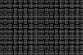 weaving black metal as a background
