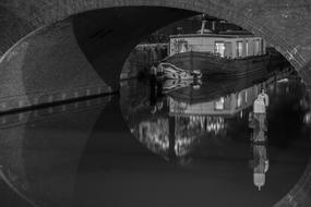 Bridge river at Night