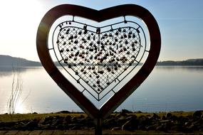 Love Heart statue