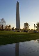 wonderful Washington Monument sunset