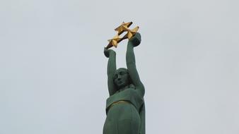 Freedom Monument Riga Latvia