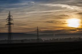 Electricity at Sunrise