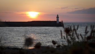 Harbour Lighthouse at Sunset