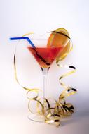 festive delicious cocktail