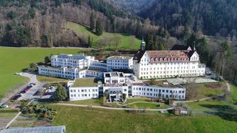 House Zugerbergbahn Aerial