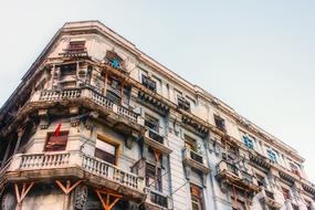 City building in havana