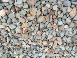 gravel beach by the sea