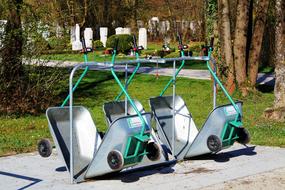 Wheelbarrows Gardener Gardening