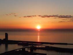 Dawn Barcelona Sea Output