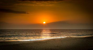 Sunset Tropical Sea