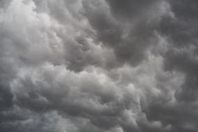 photo of gray storm clouds