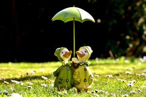 Ducks Figures Parasol