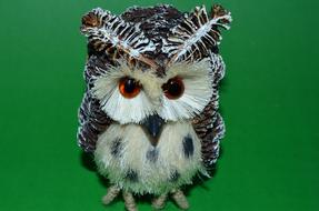 Owl, handmade cute figurine